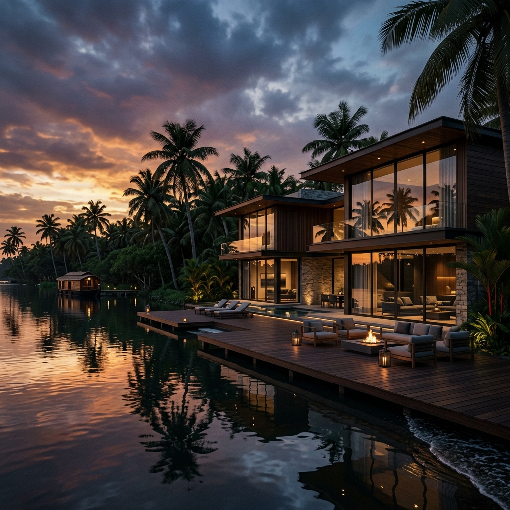 The Backwater Retreat - Waterfront luxury villa